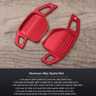 yolandd 2 ชิ้นคาร์บอนไฟเบอร์พวงมาลัยรถ Abs Shift Shift Paddle Extension Shifters สำหรับ Audi Tt/tts 