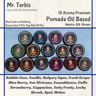 Pomade Oil Based Mr Terbis Harga Grosir Minimal Order 20 Pcs Harga Murah dan Kualitas Premium