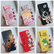 Cute Painted Case OPPO A95 CPH2365 A74 4G 2021 Soft Case OPPOA95 A 95 Candy Color Silicone TPU Phone