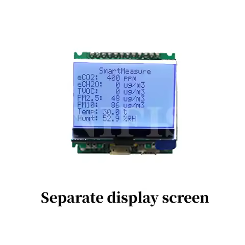 Air Quality Sensor Environmental Detection PM2.5 Odor Multi-seven In One PM10 Temperature And Humidi