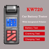 KONNWEI KW720 6V 12V 24V Battery Tester Analyzer Charging Cranking Test Tool for Car Motorcycle Truc