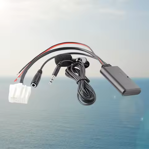 For Subaru Outback & Legacy | Bluetooth AUX Adapter Wireless Audio Hands-Free Call with Mic for 6-di