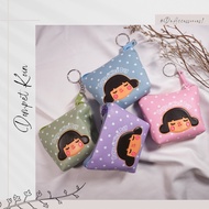 GANTUNGAN Momo Coin Purse - Character Coin Purse - Cute Coin Purse - Coin Purse Hanger