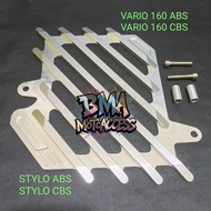 FULL CNC RADIATOR COVER - VARIO 125/150 OLD/NEW VARIO 160 ABS/CBS STYLO ABS/CBS