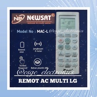 ORIGINAL REMOTE AC LG NEWSAT REMOT AC LG RIMOT AC LG RIMOTE AC LG