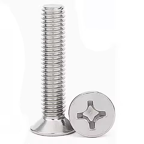 Flat Cross Screws Countersunk Inch Type 2-56 4-40 6-32 8-32 10-24 10-32 Thread Size UNC UNF Pitch St