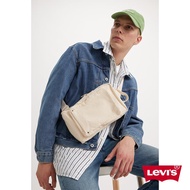 Levis 男女同款 手提、斜背兩用方包 / 精工刺繡Logo 白 人氣新品