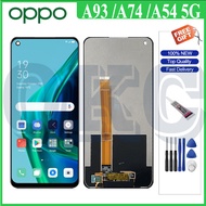 For OPPO A74 5G / A93 5G / A54 5G LCD with Frame Display Touch Screen Digitizer Full Set Assembly Re
