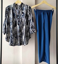 SETELAN WANITA CRINKLE DAILY KEKINIAN UKURAN JUMBO / SETCEL BOTEGA PREMIUM