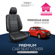 Trapo SnapFIT Car Seat Cover Perodua Axia (2014-2021) (1.0 G / 1.0 G Xtra)