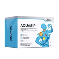 Aquasip Eldon DX Electrolyte Drink Sachet [HALAL]| Calcium Magnesium | Fast Rehydration for Sports &