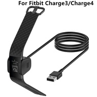 Replacement USB Charging Cable for Fitbit Charge3 Charge4 Charger Clip
