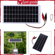 WIN Solar Panel 10W 12V Polysilicon Epoxy Panels Portable Solar Cell DIY 250x120mm for 9-12V  Chargi