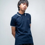 Troublemaker | POLO Shirt - Bianco 'NAVY'