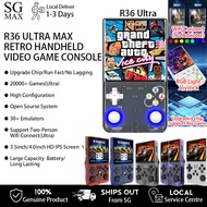 3.5 / 4.0 Inch R36s MAX R36 Ultra Retro Handheld Video Game Console IPS HD Screen Emulator Game Linu