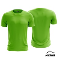 Apple Green Plain Microfiber Jersey T-Shirt | Jersi T-shirt Microfiber Kosong Hijau Epal (UNISEX)
