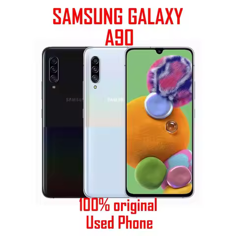 Samsung Galaxy A90 A908N 5G Mobile Phone 6.7'' 6GB RAM 128GB ROM NFC 48MP+8MP+5MP+32MP Octa-Core And