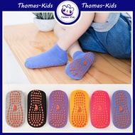 [THOMAS KIDS] Kids Anti-skid Socks Nonslip Trampoline Socks Floor Sock for 1-12 Yrs Baby Boys Girls