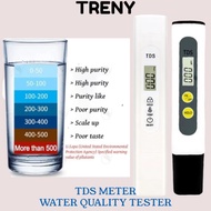 TDS Digital Water Quality Tester Pen Test Kit Portable Water Purity TDS EC Meter Temperature Tester