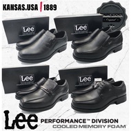 Premium Leather Lee Black Formal Official Shoes Kasut pejabat / office Kulit Lee