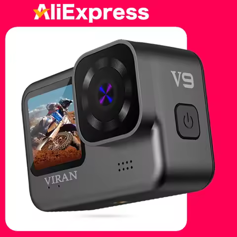 NEW CERASTES V9 4K WiFi Anti-shake Action Camera Go With Remote Control Screen Waterproof Sport Came