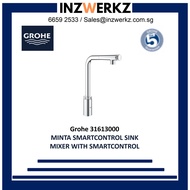 Grohe 31613000 Minta Smart Control Kitchen Sink Mixer Tap