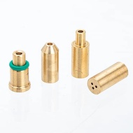 4 Kits Gas Refill Adapters for ST Dupont Lighter Line 1/ Line 2/ LD/ L1 Small Yellow Cap