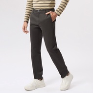LTD กางเกง ผ้าชิโน่ ทรงสลิม ผู้ชาย สีเทาเข้ม | Slim Fit Chino Pants | 03574