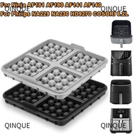 QINJUE 1pcs Waffle Baking Mold, Silicone Square Air Fryer Waffle Maker, Reusable Waffle Mould for Ni