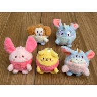GANTUNGAN Doll Keychain Bag Charm Doll Bag Keychain Eeyore Pluto Penguin PigletWinnie The Pooh