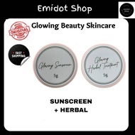 Set Kombo Sunscreen + Herbal Cream GB Skincare