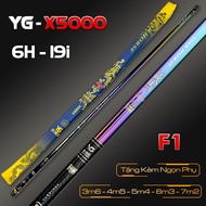 Cần Câu Tay YG X5000 Màu Titan Siêu Đẹp