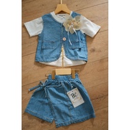 YK-25 BC Premium 3-in-1 Rokcel Jeans Set Size S-XL Monthly Age-2 Years