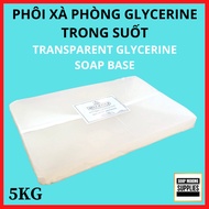 5kg SavonA Glycerin Soap Base 5kg - SavonA Glycerin Melt & Pour Soap Base 5kg - Soap Base