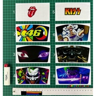 Meter Tinted Yamaha Y15 / Y15ZR V2 Sticker Lampu Meter Half Transparent with Designs meter yamaha y1