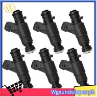 【W】Set of 6 Fuel Injectors A1120780049 0280155742 for   CLK320 E320 C280 ML320 3.2L 2.8L V6 1998-200