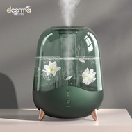 Deerma 5L Humidifier Transparent Glass Appearance 2 Gear Adjustment With Water Filtration For Home