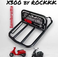 ตะแกรงท้าย Lambretta X300 ( logo แดง) รุ่นพิเศษ 🎱TP🎱