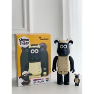 [ZEVER] Shaun The Sheep Bearbrick 400% (Monster Inc) | Bearbrick Statue | Living Room Decoration Decoration | Collector Collection Hobby Toys | Gift