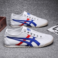 Tiger tiger Onitsuka Men's Shoes 2025 Summer One-Pedal Lazy Canvas Shoes Couple Forrest Gump tiger W