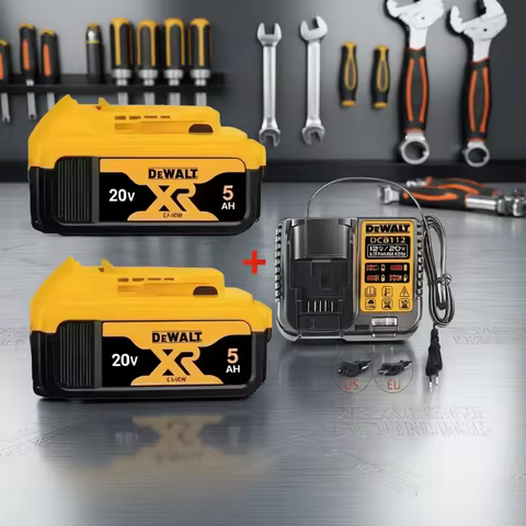 Original DeWALT 18V Battery 20V 2ah 5AH 6Ah 9Ah MAX For DCF850 DCB182 DCB202/205/209 DCG405 DCB606 D