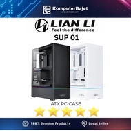 LIAN LI SUP01 TG ARGB ATX PC CASE BLACK/WHITE GAMING CASE