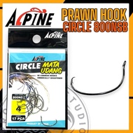 ALPINE PRAWN HOOK 800NSB Mata Kail Udang Maut Mata Maut Mata Kail Udang Harimau