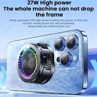 HP NEW X108 Fan Cooler Semiconductor Magnetic Radiator With RGB Funcooler Cooling Originalhp