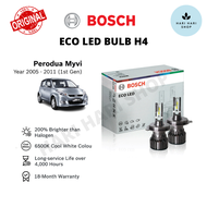Original Bosch Eco H4 LED Headlight Bulb Cool White (2pcs) 12V 24W for Perodua Myvi 1st Gen (Year 20