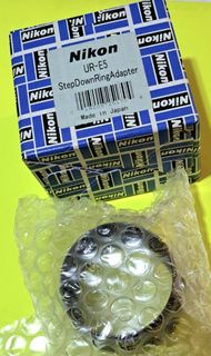 **搬迷你倉大優惠特價$99！全新未使用Nikon原廠 「Genuine Original  Nikon Lens Adapter UR-E5」 46mm threads for Coolpix 50