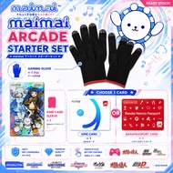High-Performance Glove for Chunithm/Maimai/Aime Card & Protective Sleeve