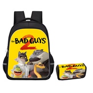 Bad Guys 2 The Bad Guys 2 Pencil Case Children Animation Peripheral Storage Pencil Case Stationery B