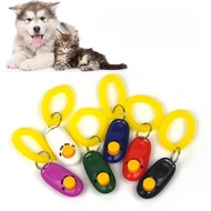 New Dog Training Device Pet Clicker Oval Dog Training Clicker