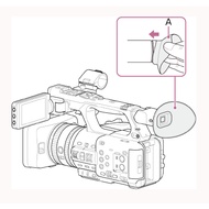 Eyepiece HXR Soft Rubber Ear Shape Eyecup for Sony HXR NX100 NX200 AX100 AX700 MC2500 Camcorder